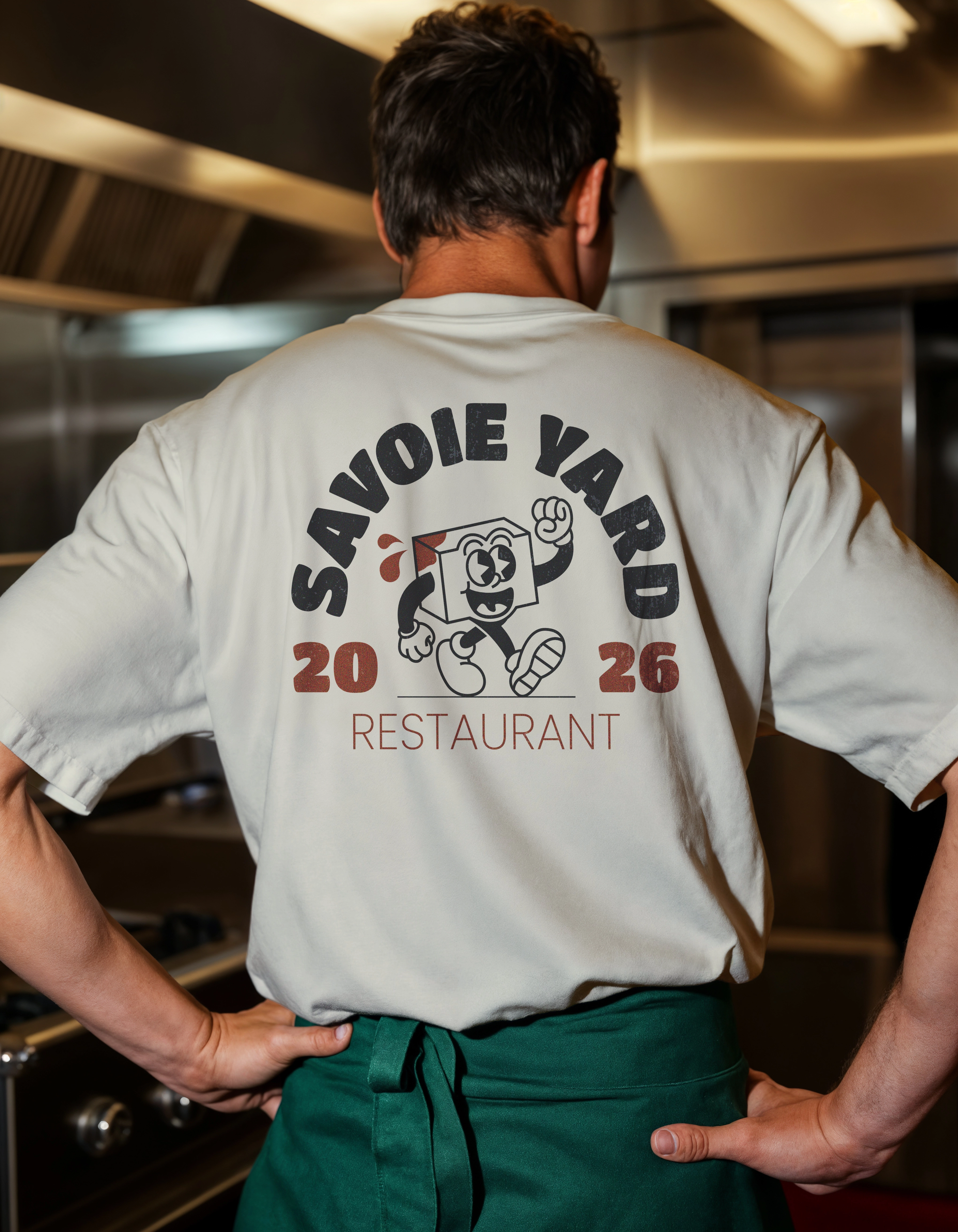 Restaurant Savoie Yard — direction artistique